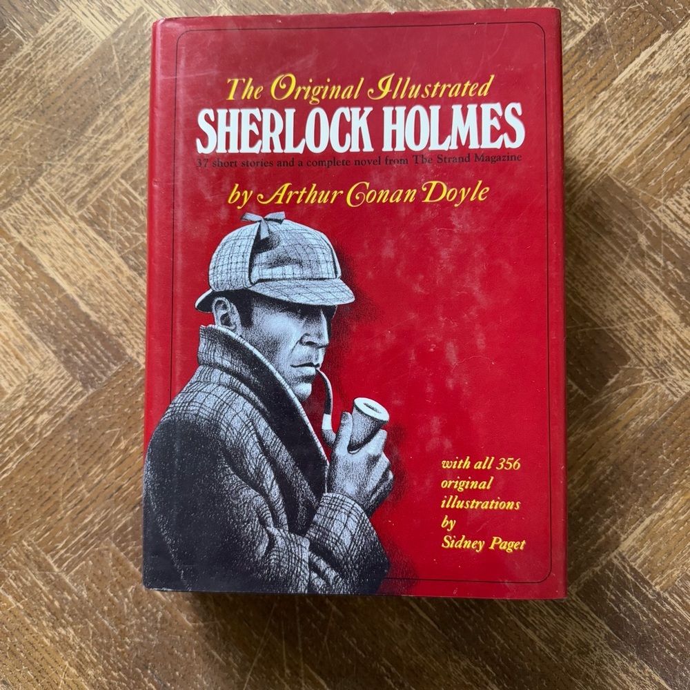The Original Illustrated Sherlock Holmes Hardcover Book